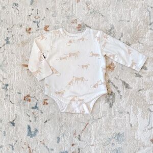 Pehr Leopard Baby Onesie